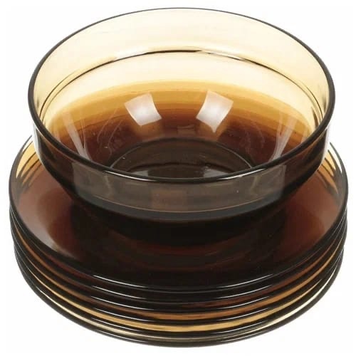 Столовый сервиз Glass Ink Basilico, 6 персон, 19 предм