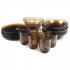 Столовый сервиз Glass Ink Basilico, 6 персон, 19 предм