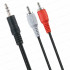 Кабель Jack 3.5мм - 2xRCA VS (R030), 3м