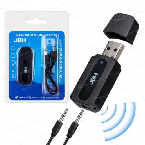Bluetooth адаптер AUX JBH BT-04