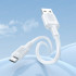 Кабель USB - microUSB Borofone BX111 белый, 1м