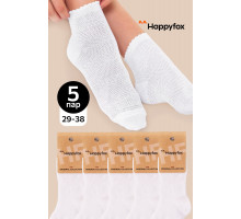 Ажурные носки для девочки 5 пар Happyfox