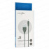 Кабель USB A(M) - DC 2.0x0.7mm(M) Vixion J2 чёрный, 1м