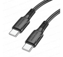 Кабель Type-C - Type-C Borofone BX80 Succeed чёрный, 1м