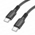 Кабель Type-C - Type-C Borofone BX80 Succeed чёрный, 1м