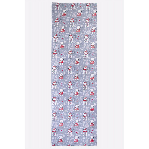 Дорожка на стол из рогожки 145x45 Happy Fox Home