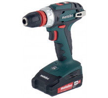 Аккумуляторная дрель-шуруповерт METABO BS 18 Quick (602217880) 18В 2х2.0 LiIon SC60 с набором