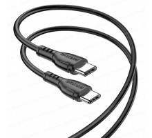 Кабель Type-C - Type-C Borofone BX51 Triumph чёрный, 1м