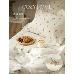 КПБ 2.0 перкаль "Cozy Home" (50х70) рис. 43406-2 Патриция