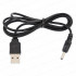 Кабель USB A(M) - DC 3.5x1.35mm(M) Vixion J4 чёрный, 1м