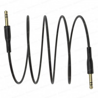 Кабель Jack 3.5мм - Jack 3.5мм Borofone BL1 Audiolink черный, 1м