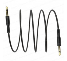 Кабель Jack 3.5мм - Jack 3.5мм Borofone BL1 Audiolink черный, 1м