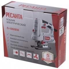 Лобзик Ресанта Л-100/850 850Вт 3000ходов/мин от электросети