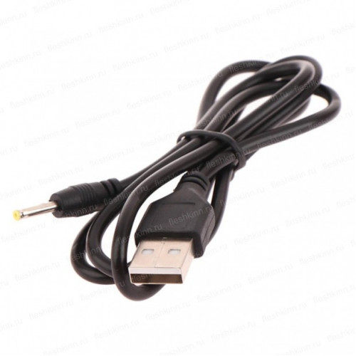 Кабель USB A(M) - DC 2.5x0.7mm(M) NoName, 0.8м