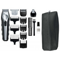 Триммер для лица Wahl Ergonomic Total Beard Kit серый/черн