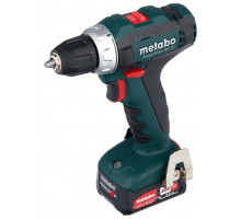 Аккумуляторная дрель-шуруповерт METABO PowerMaxx BS 12 (601036500) 2х2.0 Ач LiIon,кейс
