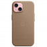 Чехол для iPhone 15 Plus FineWoven Taupe