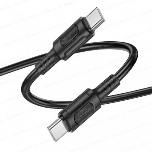 Кабель Type-C - Type-C Borofone BX111 чёрный, 1м