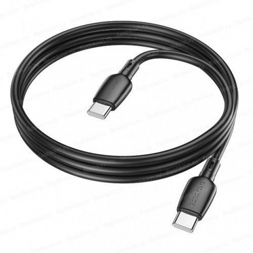 Кабель Type-C - Type-C Borofone BX93 чёрный, 1м