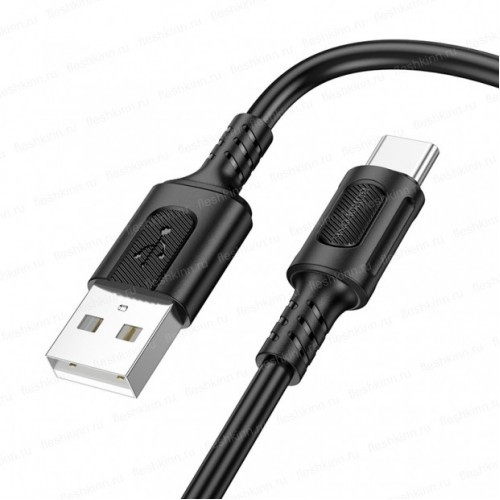 Кабель USB - Type-C Borofone BX111 чёрный, 1м