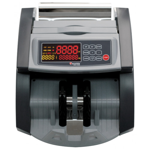 Счетчик банкнот Cassida 5550 UV {Счетчик банкнот (купюр), ЖК дисплей Виды детекций Детекция по оптич