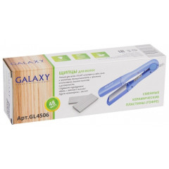 Щипцы для волос Galaxy Galaxy GL 4506 Щипцы для волос 48 Вт, 180'C, сменные керамические пластины(го