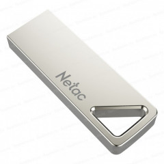 USB накопитель Netac U326 8GB USB2.0, серебристый