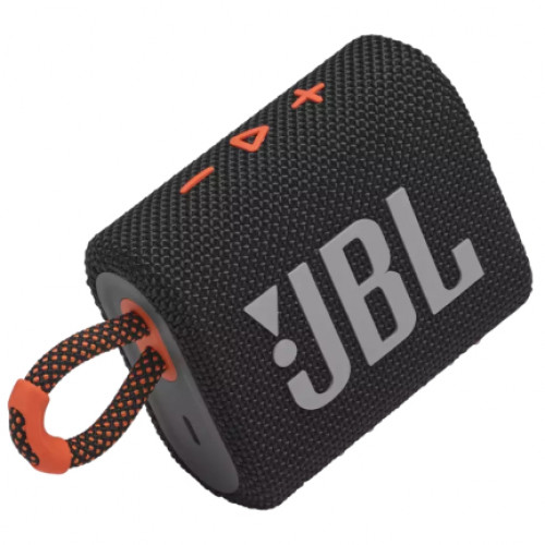 Портативная колонка JBL GO 3 Black / Orange