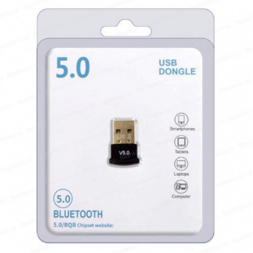 Bluetooth USB адаптер JBH BT-07, чёрный, BT5.0