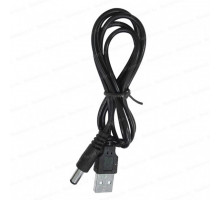 Кабель USB A(M) - DC 5.5x2.1mm(M) NoName, 1м