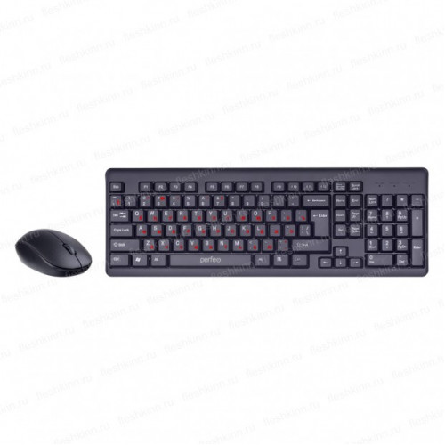 Комплект беспроводной клавиатура + мышь Perfeo Team PF_A4785 (USB)