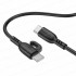 Кабель Type-C - Type-C Borofone BX91 Symbol чёрный, 1м