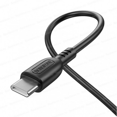 Кабель Type-C - Type-C Borofone BX91 Symbol чёрный, 1м