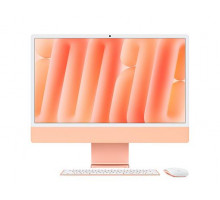 Моноблок Apple iMac 24 Retina 4,5K (M4, 10C CPU/10C GPU, 2024), 16 Гб, 512 Гб SSD, оранжевый (MWV93)